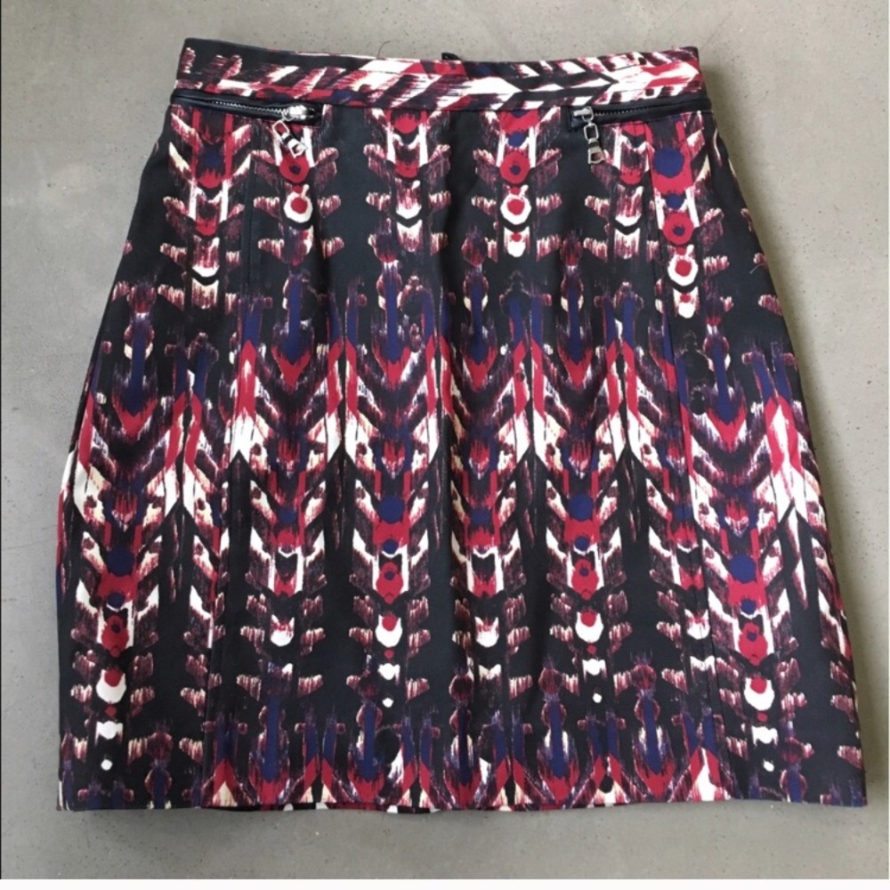 EUC H&M patterned skirt